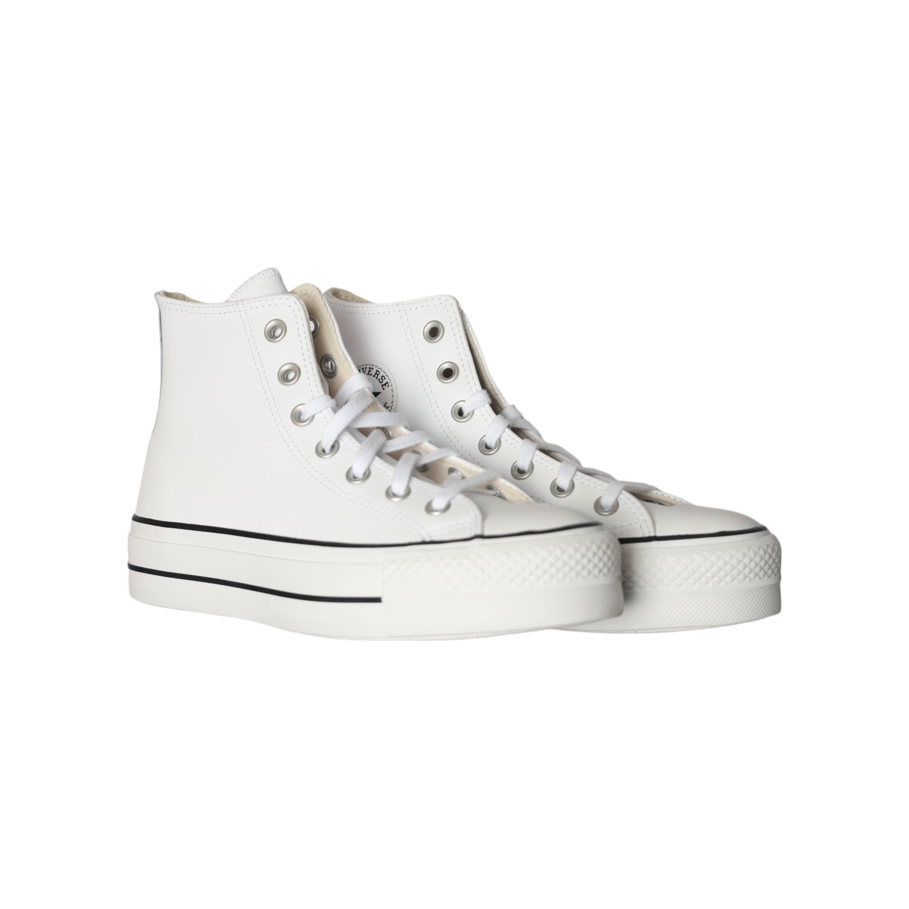 Converse Sneaker Ladies Lift Leather Hi White